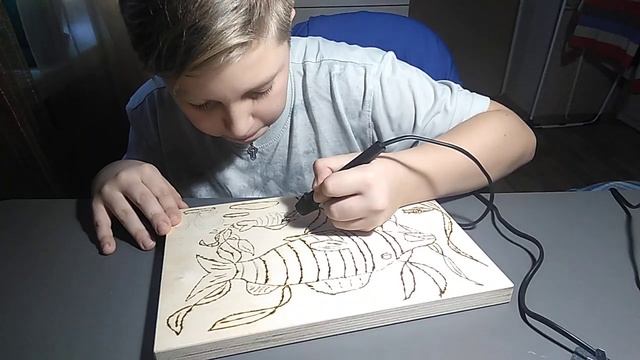 ВЫЖИГАНИЕ ПО ДЕРЕВУ/ЧАСТЬ 2 смотреть онлайн