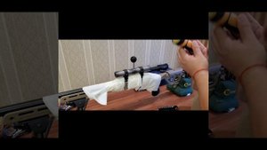 Пошаговая установка оптического прицела на винтовку....