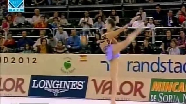 Alina Kabaeva Ball Final Madrid World Championships 2001