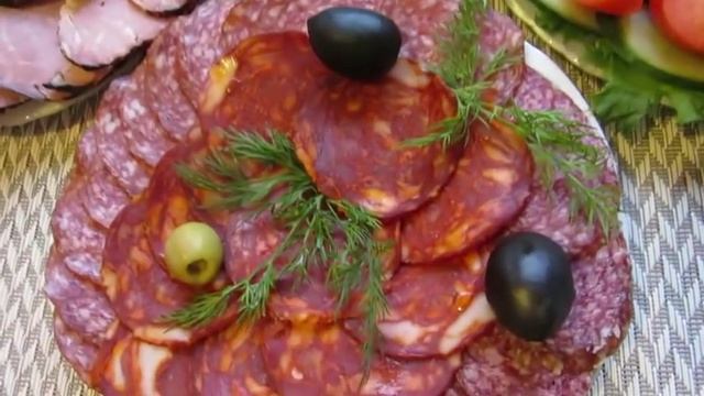 Оформление праздничного стола. Часть 2. смотреть онлайн