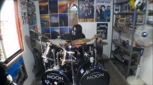 "GET THIS" - SLIPKNOT - DRUM COVER WITH JOEY JORDISON MASK & DRUM KIT