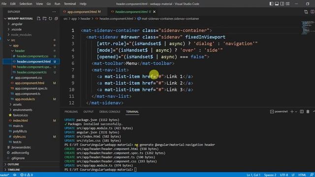 #42: Generate Angular Material Components Automatically Using Schematics | Quick UI using Schmatics смотреть онлайн