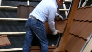 Монтаж Метробонд кровли Metrotile