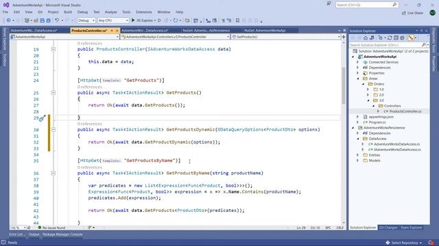 Part 9 - Dynamic api - Using OData to query api   - Asp Dot Net Core  Webapi EF Core