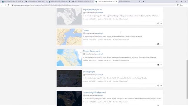 Adding the Community Map of Canada Vector Basemaps to Enterprise смотреть онлайн