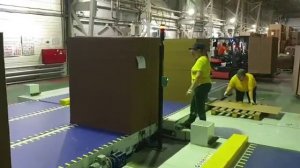 Съем с гофроагрегата от Emmepi Group в Илим Гофра Дмитров 2