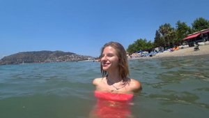 Турция Отдых в Аланье. Вода ГРЯЗНАЯ! Море МУТНОЕ! Пляжный Отдых в Турции.