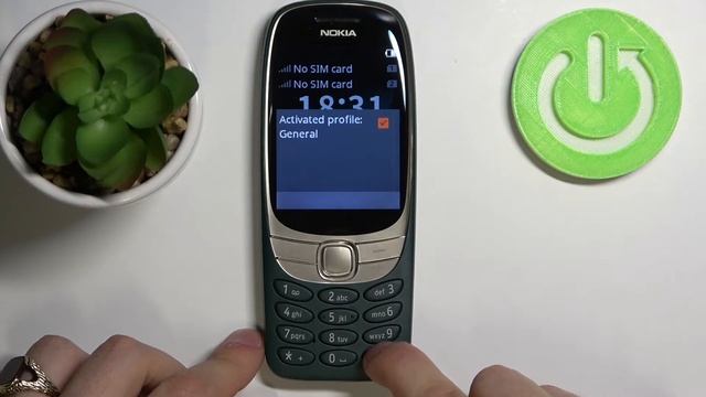 Как включить беззвучный режим Nokia 6310 / Выключить звуки Nokia 6310