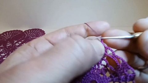 Салфетка крючком Анна. Первая часть. Крючок. Крючок для начинающих.