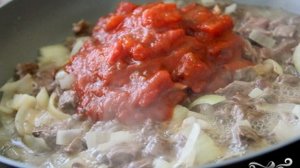 Гречка со свининой с подливкой