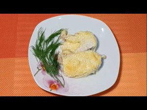 Рыба запеченная с сыром