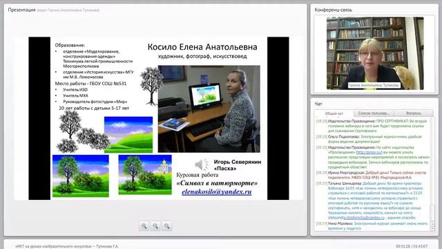 ИКТ на уроках изобразительного искусства смотреть онлайн