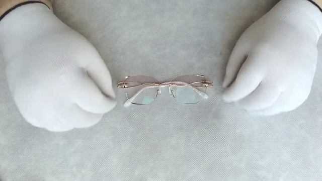 Очки для зрения по рецепту. Женская титановая оправа для рецептурных очков. AliExpress. Chashma.