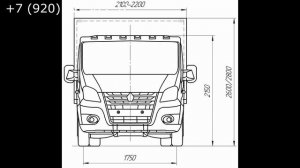 Водовоз на базе ГАЗ-3302 на 128 бутылей