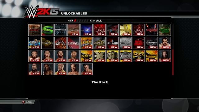 WWE 2K15 - Как открыть все (персонажей, титулы, арены и тп). How to Unlock Everything. смотреть онлайн