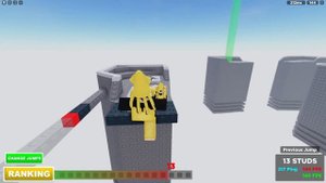 How to Long Jump BEST METHOD in ROBLOX! (EASY)