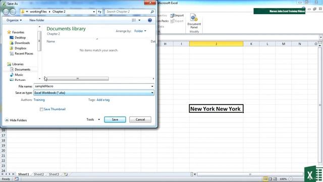 86 The New Macro Enabled File Type || VBA Tutorial || Lecture || Microsoft Excel ||