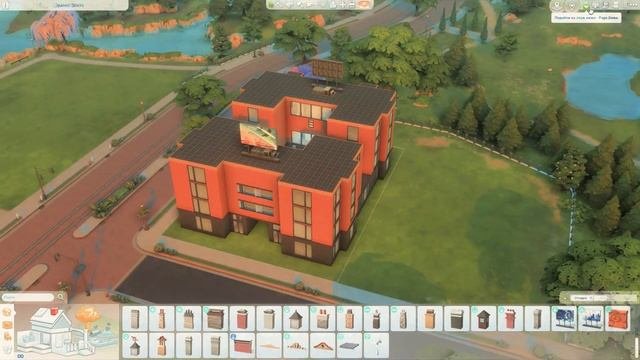 Многоквартирный дом в The Sims 4│Строительство│SpeedBuild│NO CC