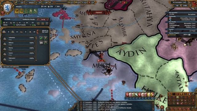 Crusade Number Two! [22] From Ashes: Athens - EU4 VeF смотреть онлайн