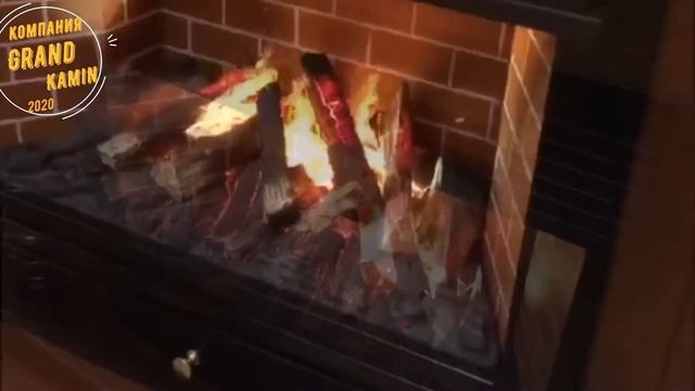 Видео отзыв на паровой камин.Carisa 26 (античный дуб) с очагом Novara 26.Купить камин у Гранд-Камин