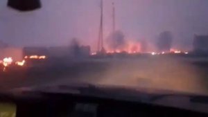 расия свердловский поселок Сосьва, где огнем охвачено порядка 50 домов