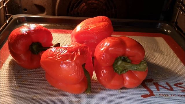 Закуска из болгарского перца МАРИНОВАННЫЕ ЗАПЕЧЕННЫЕ ПЕРЦЫ Быстрый и Простой Рецепт