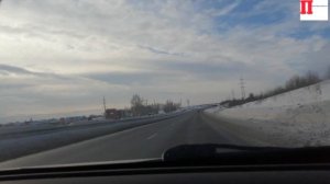 Поездка в Барнаул дорога и музыка 16 января 2020г