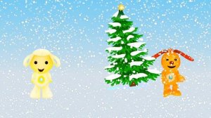 Новогодние приключения героев Tiny love. Встречаем 2020 зиму. Новые Тини-лав поем и играем вместе.