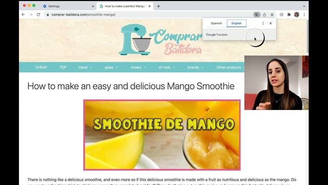 How to Google Translate a Website in Google Chrome