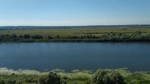 Деревня Фатьяновка. Вид на Оку.