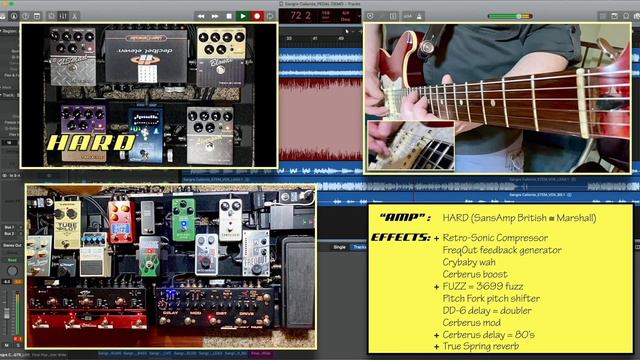 FOUR.ON.THE.FLOOR PEDALBOARD DEMO _ Sangre Caliente by RAKY смотреть онлайн