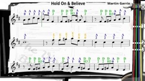 Hold On & Believe | Martin Garrix | Violin SHEET MUSIC [With Fingerings] [Level 3] New Key