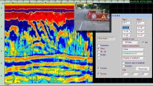 Georadar Loza-V. Collapse detection | Георадар Лоза. Поисков провалов
