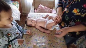 МАССАЖ ГРУДНИЧКУ /КАК Я ДЕЛАЮ МАЛЫШУ?