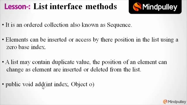 007 list interface and its methods - Advance Java Beginners to Expert смотреть онлайн