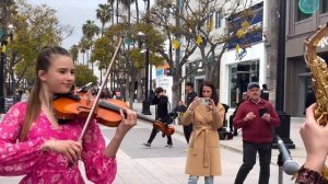 Flowers- Karolina Protsenko & Avelina |Violin & Sax (cover) Miley Cyrus