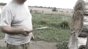 Импульсная безоборотка. Специальная тренировка пальцев для метания ножей.