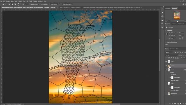 Photoshop Tips - Transform Photos into STAINED GLASS Window смотреть онлайн