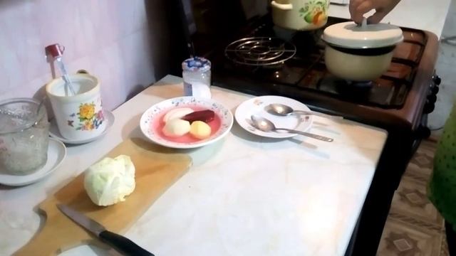 Готовим борщ пюре для малыша смотреть онлайн