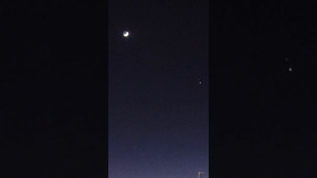 #christmasstar #SATURN #JUPITER GETTING VERY CLOSE IN SUNSET SKY, 12/17/20. hit Subscribe and Like.