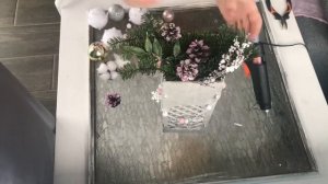 Декоративный фонарик своими руками * Новогодний декор 2021 *Diy