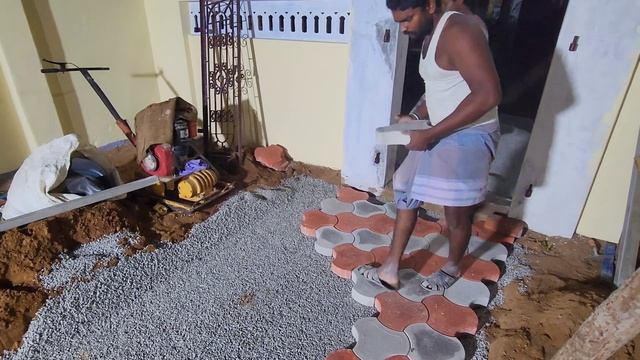 Amazing With house Front cosmic design paver block design installation process смотреть онлайн