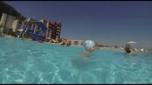 Бассейн. Санаторий Родник Алтая (Белокуриха, Алтайский край), июль 2014