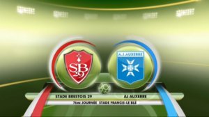 Brest 1-0 Auxerre (résumé)