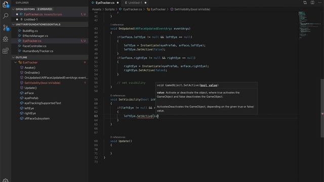 Unity3d with AR Foundation - How To Setup and Implement AR Eye Tracking?