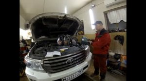ШОК №3! Заливаем LUKOIL в Land Cruiser!