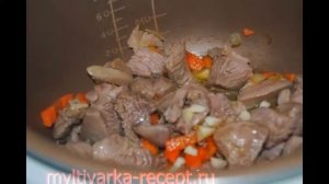 Жаркое из индейки в мультиварке