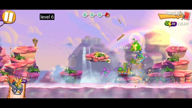 Angry birds 2 the bountiful adventure level 1-8 with only 5 birds #ab2 adventure today смотреть онлайн