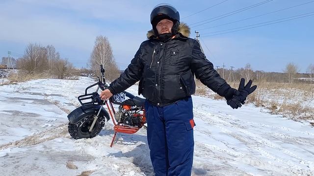 Мотовездеход Лесной бродяга, немного о проходимости такого рода техники.