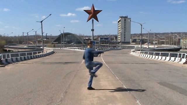 Шаффл, где то район ЖД вокзала, Луганск )))))